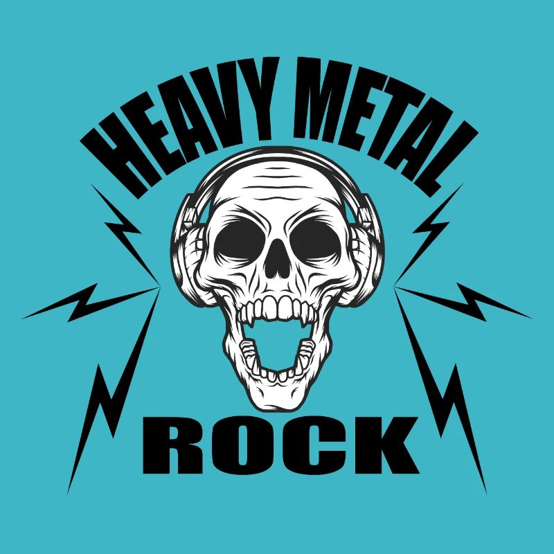 Heavy metal rock music gift idea