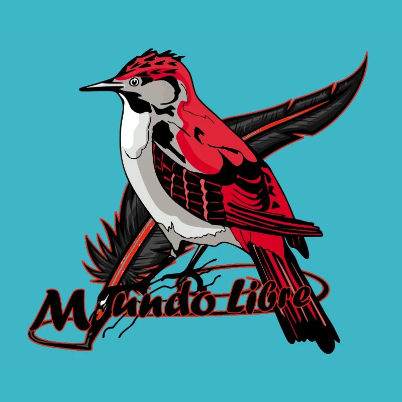 Red Flytrap Bird