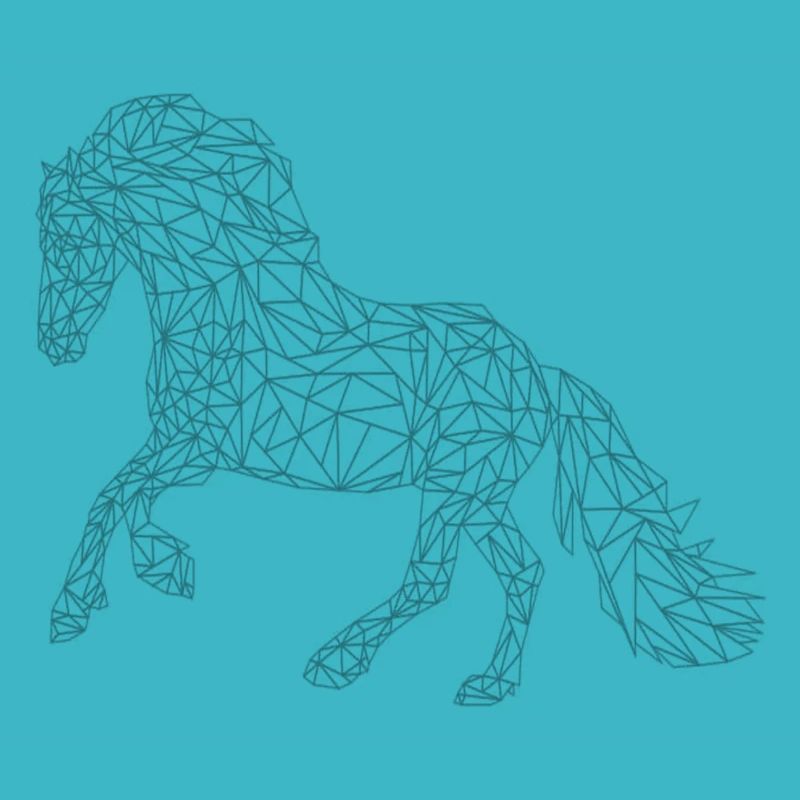 Horse Lined Drawing