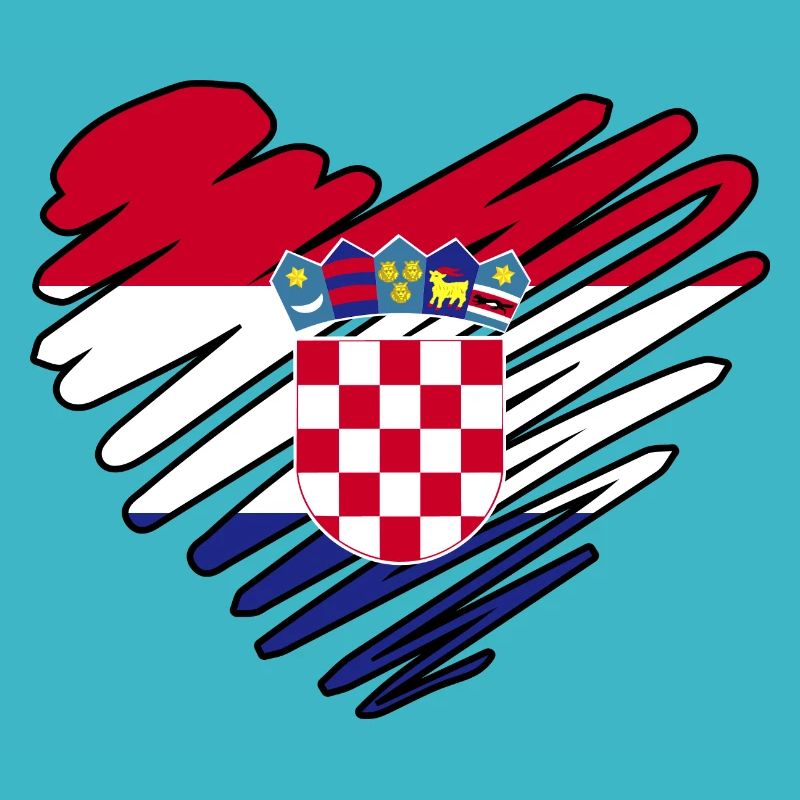 Croatia heart by The Manzanita´s