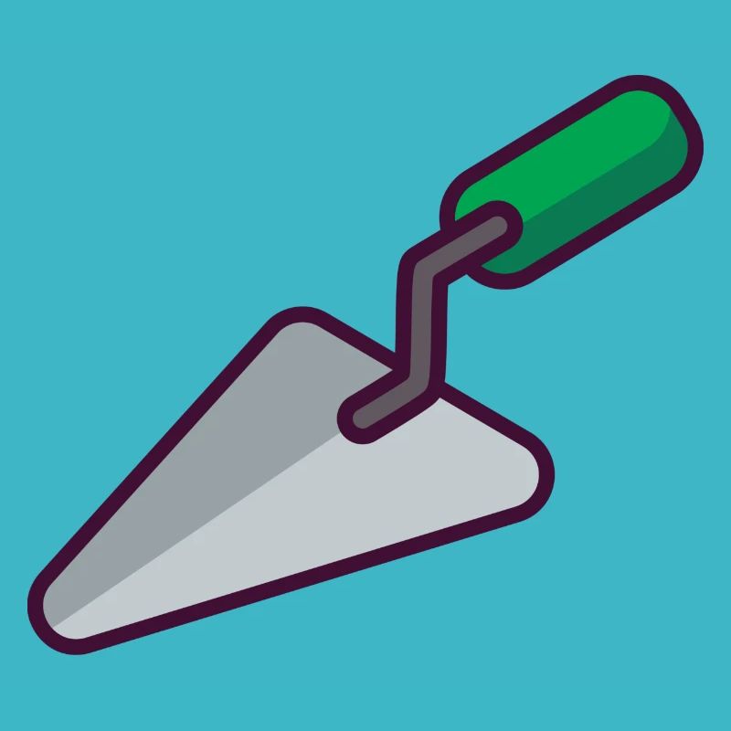 Brick trowel