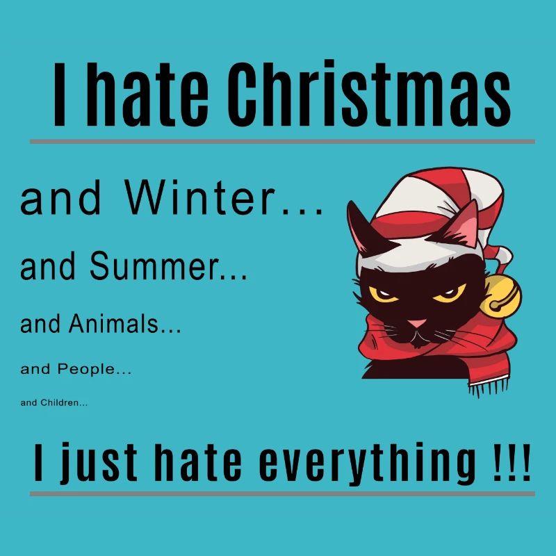 I hate Christmas