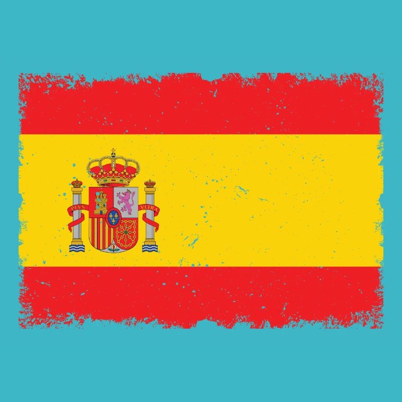 Drapeau Espagne Grunge