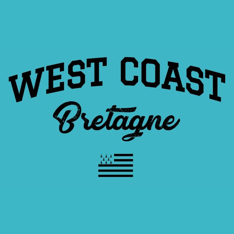 WEST COAST Brittany flag