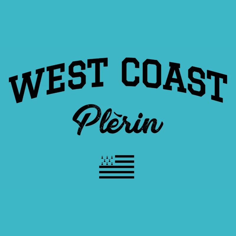 WEST COAST Plérin drapeau breton