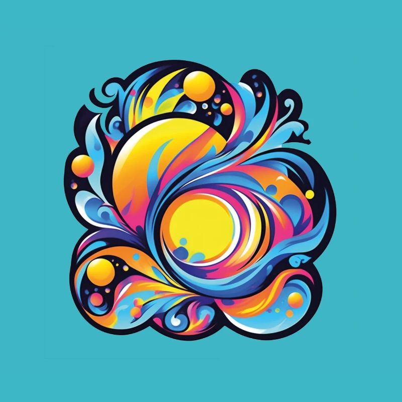 Rainbow Swirl : une explosion d’énergie créatrice