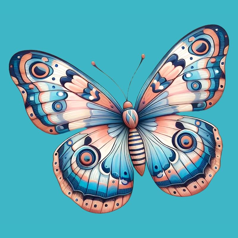 Papillon, fleur - Légèreté Envolée