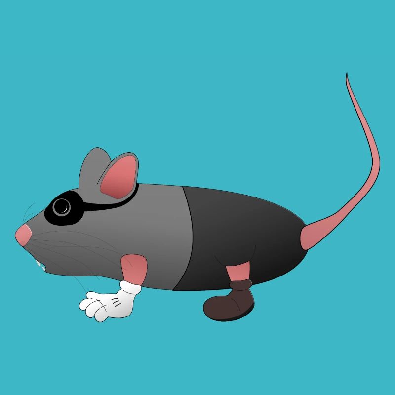 Souris escroc en action