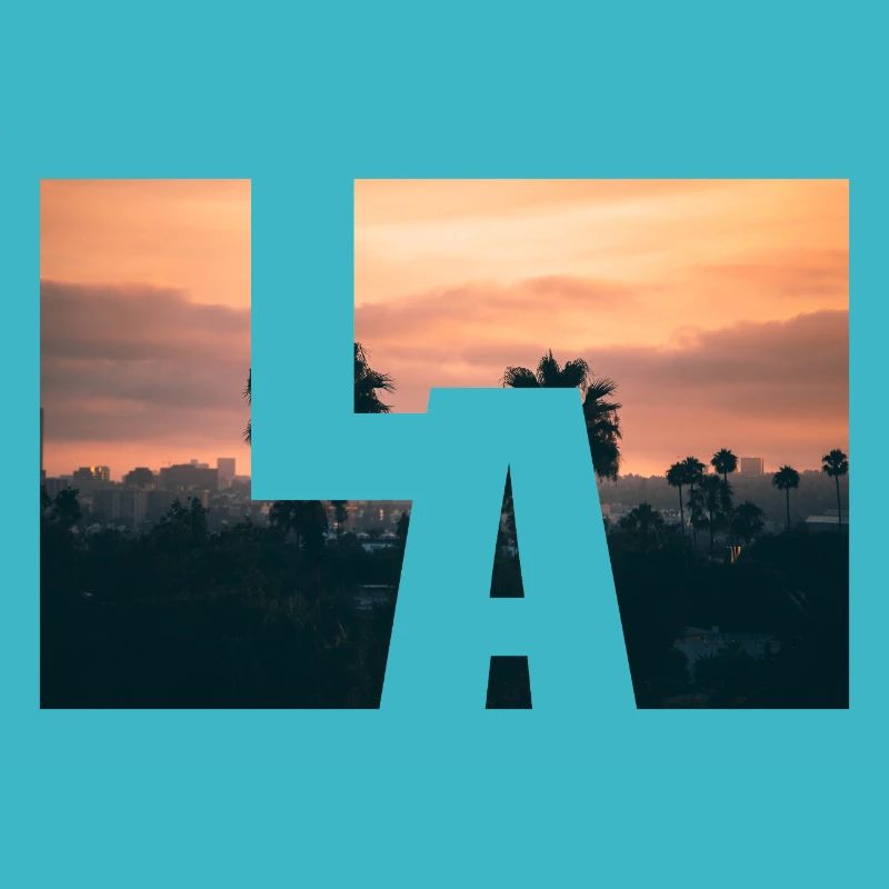Los Angeles Coucher de soleil