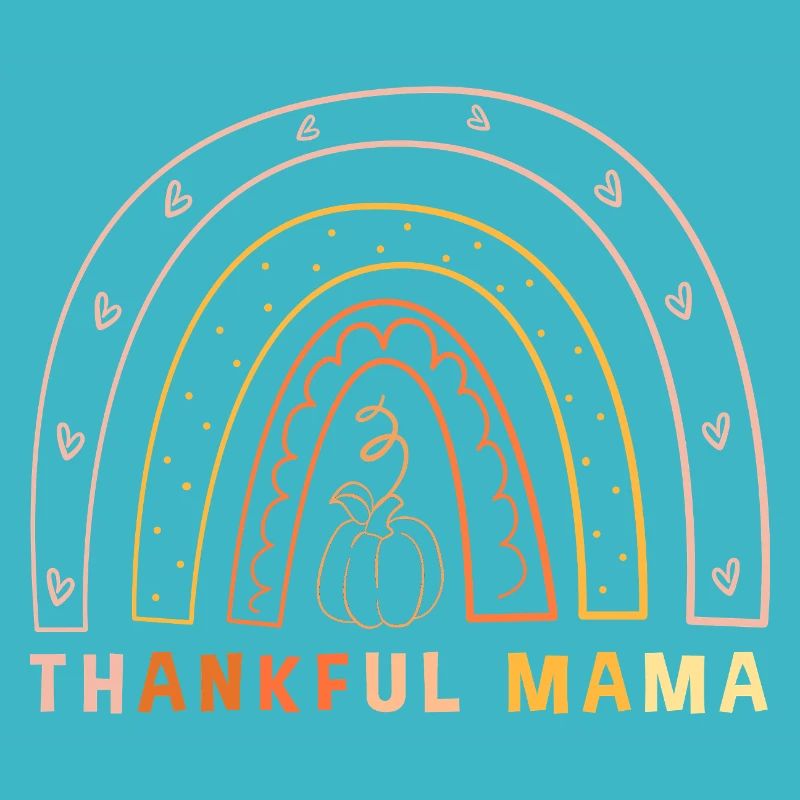 Thanksgiving Mama Mutter Oma Großmutter