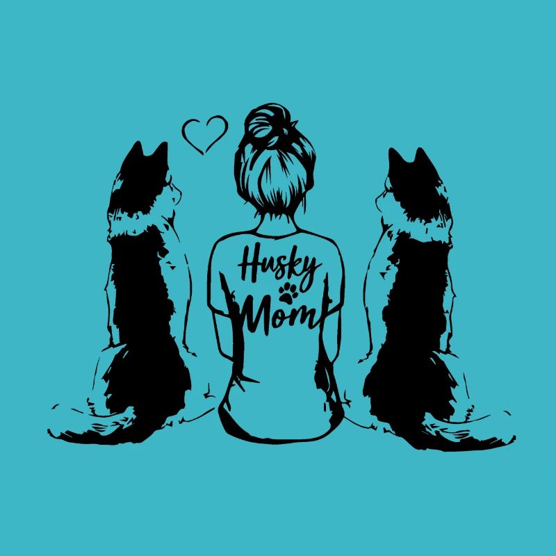 husky mom