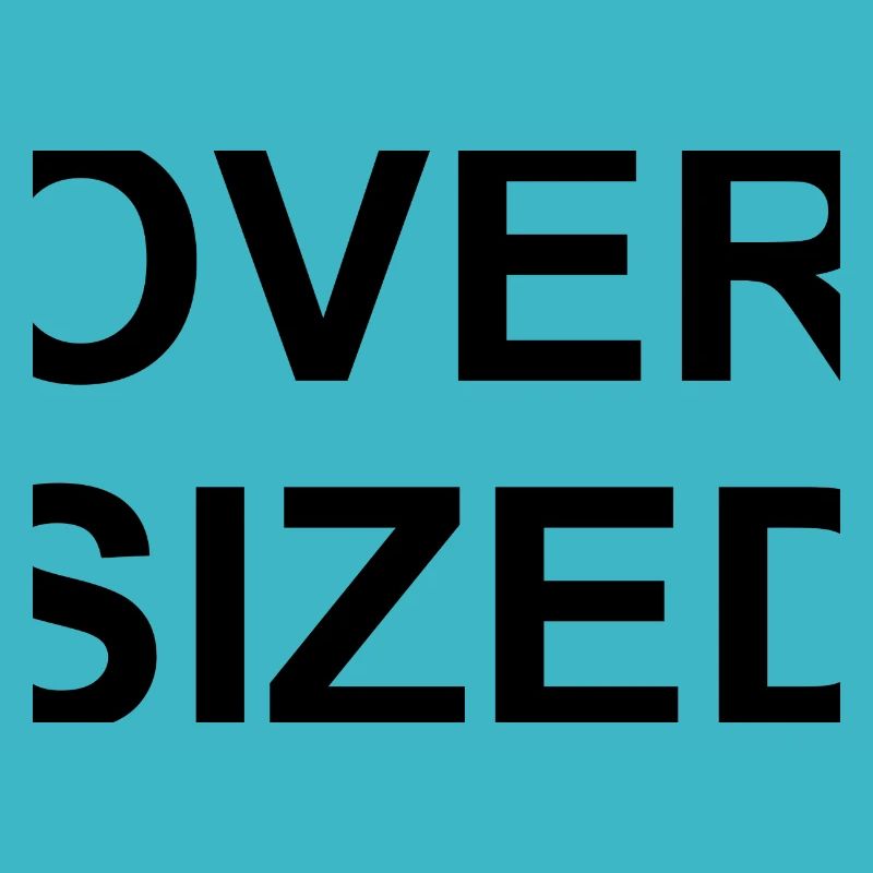Slogan surdimensionné