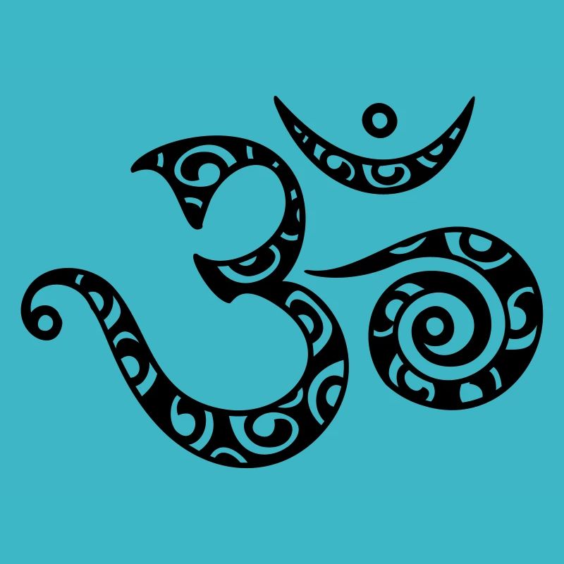 Om, mantra, pattern, 23 colors freely selectable