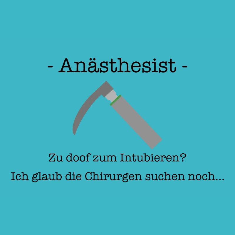 Anästhesist Spruch Chirurg Geschenk Laryngoskop