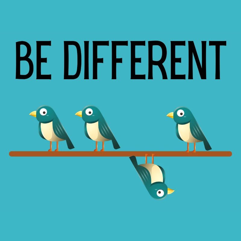 Be Different Vögel Birds
