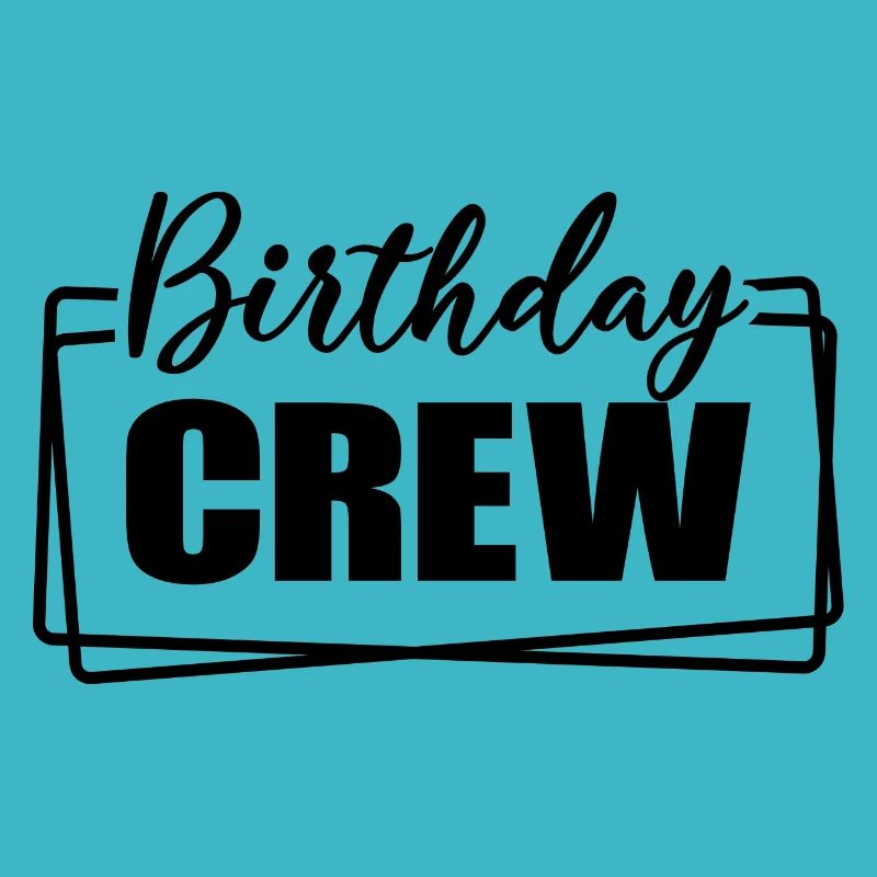 Birthday Crew Matching Gruppe Geburtstagsfeier Outfit