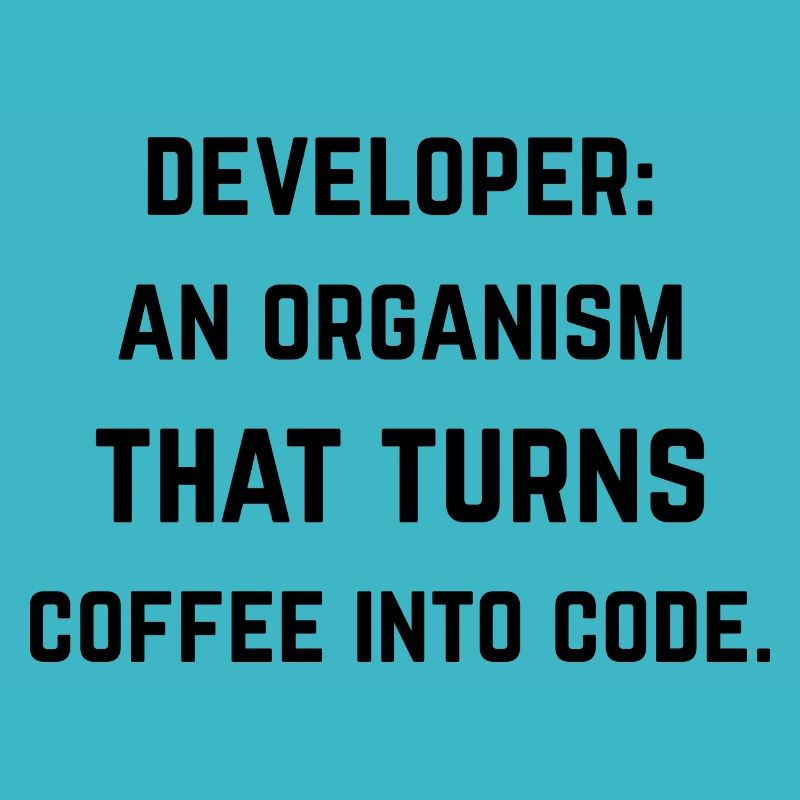 Entwicklerorganisation, die Kaffee in Code verwandelt