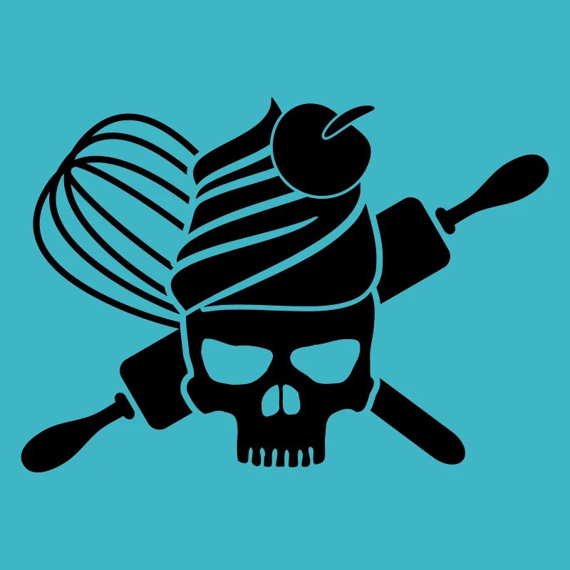 Cupcake skull