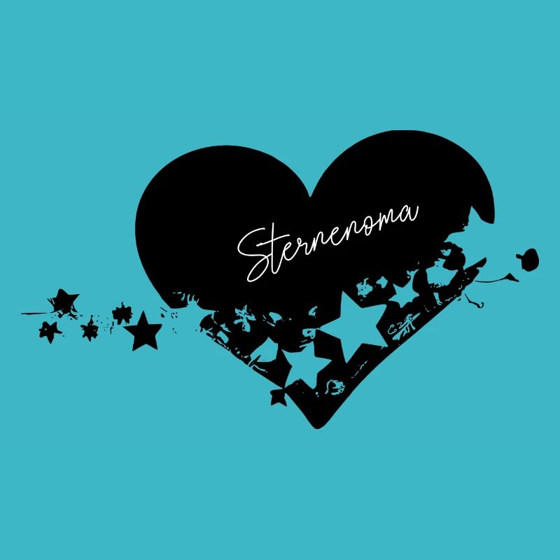 Sternenoma Herz mit Sternen