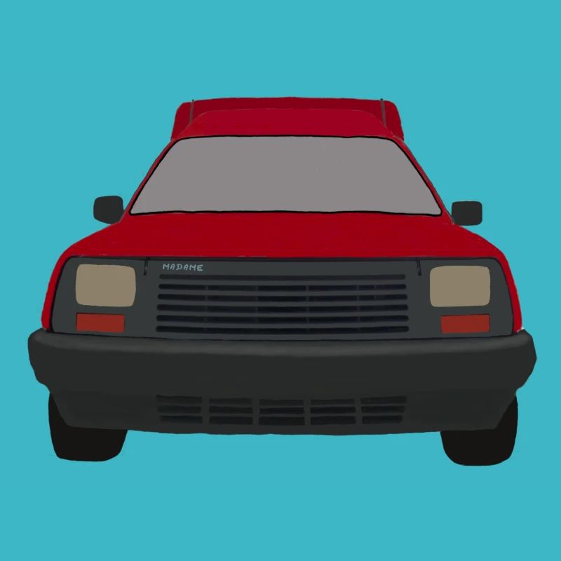 Fourgonnette Oldtimer Van Car