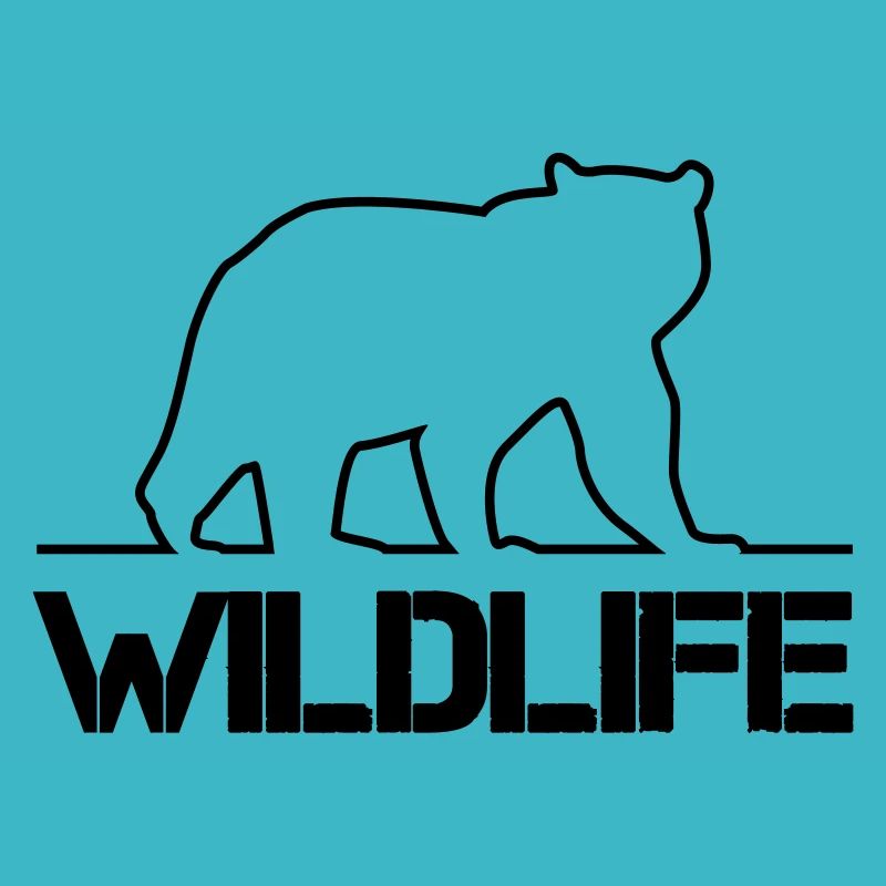 Silhouette d’ours Faune