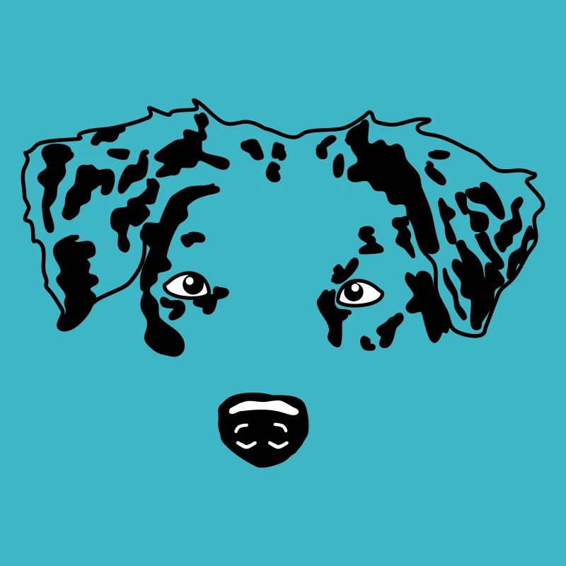 minimal Australian Shepherd Aussie dog