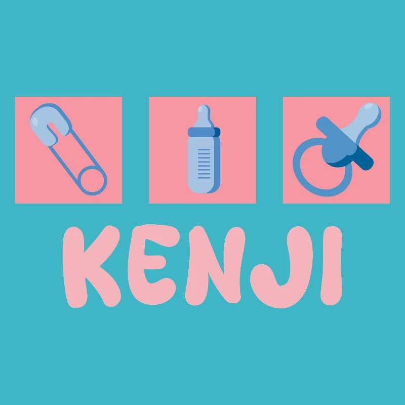 Motif Kenji Bébé : Sucette à biberon