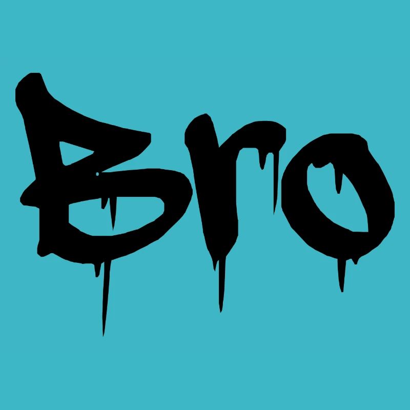Bro - Graffiti Schriftzug