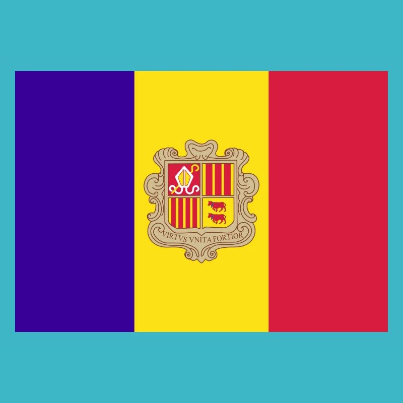 drapeau andorre