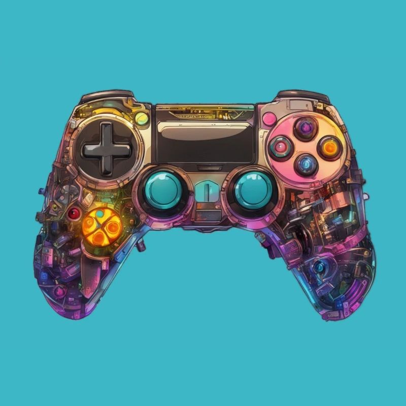 FusionX EvoGrip // Gaming Controller Art
