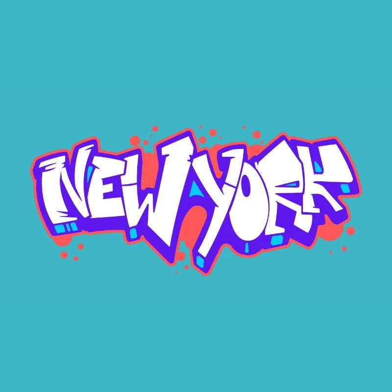 New York Horizontales Graffiti 1
