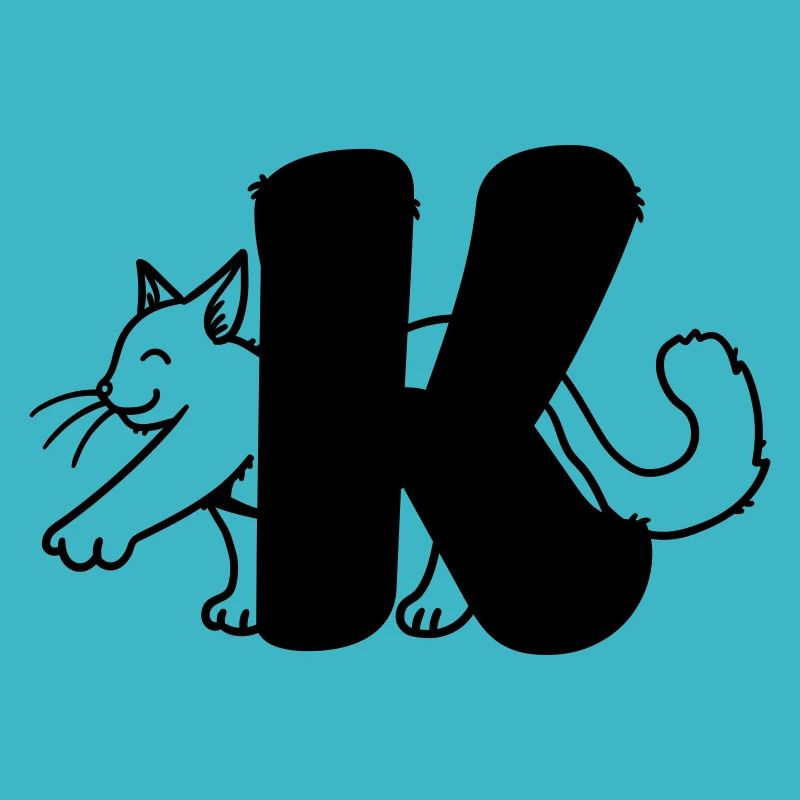 Cat Letter K