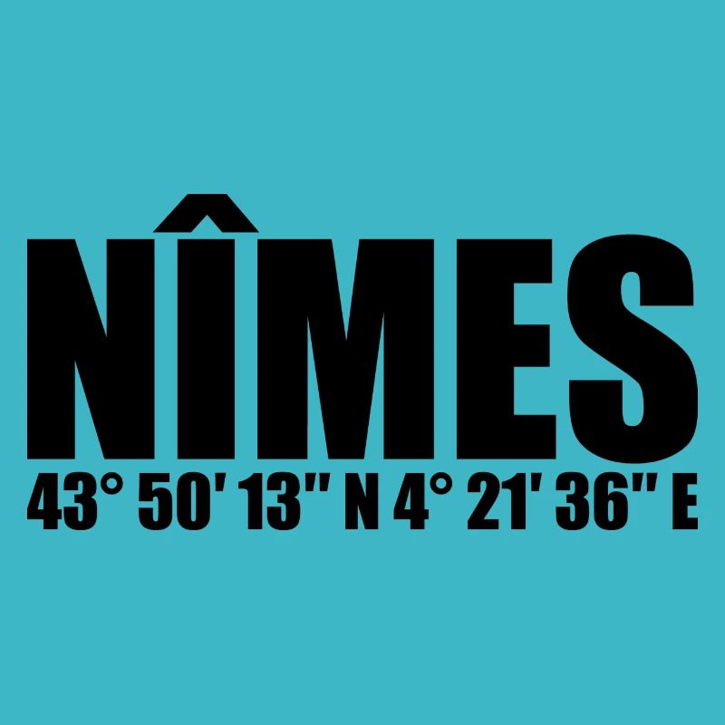Coordonnées de Nîmes