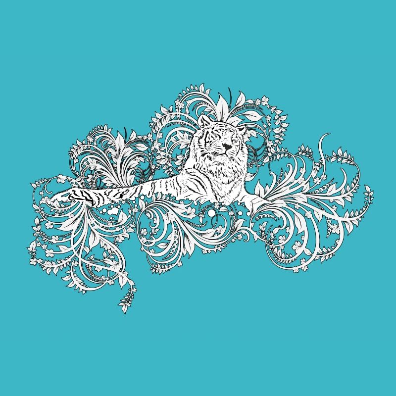 Weißer Tiger