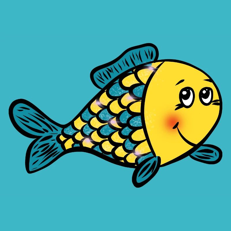 happy fish
