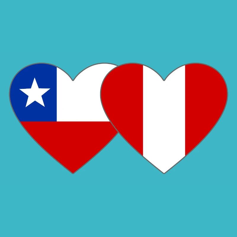 Chile_Peru_Flagge_Herz