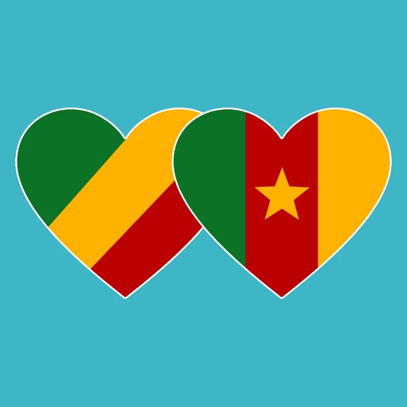 Congo Cameroon Flag