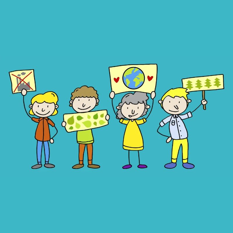 Demo for environmental protection