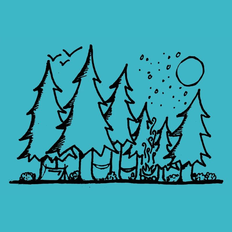 Forêt de sapins