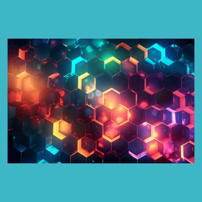 surreal epic fractal hexagons 3