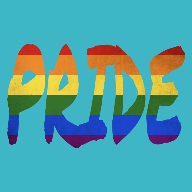 LGBT+ Pride Schriftzug
