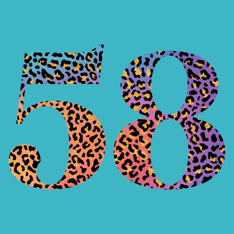 58 anniversaire léopard
