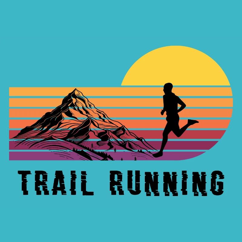 Trail Run Ultra Running Mountain Trekking