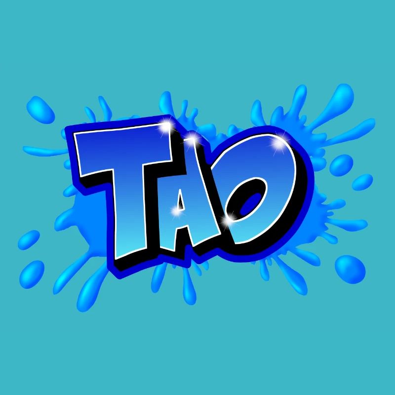 Graffiti "TAO" printable on everything