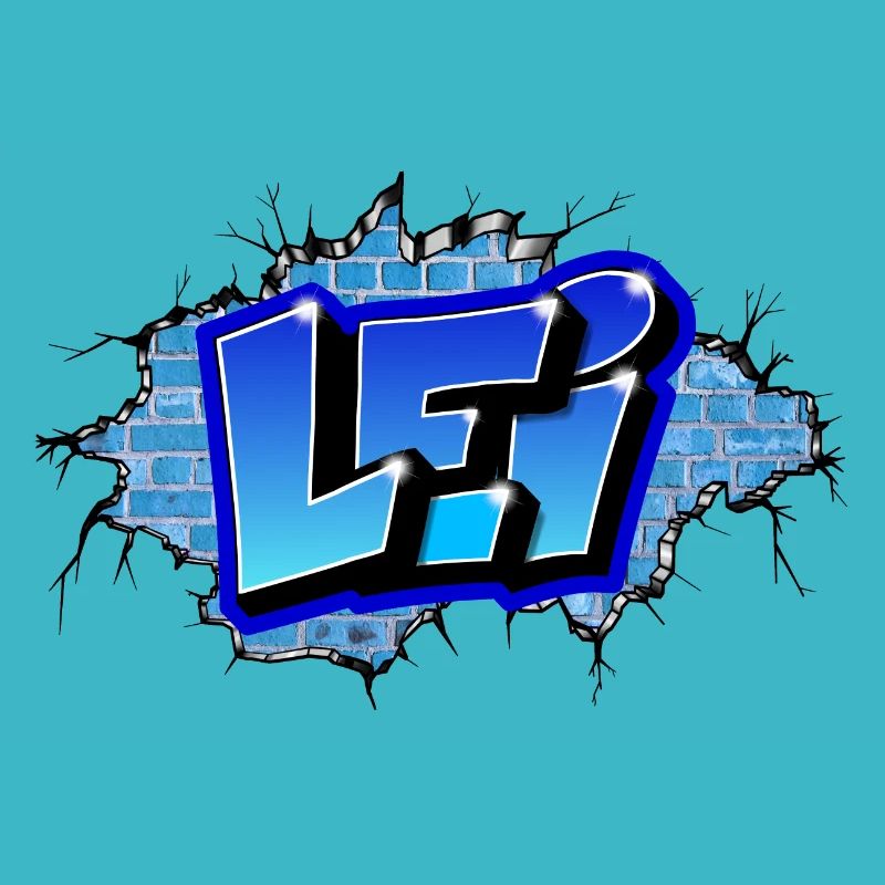 GRAFFITI PRENOM LEI IMPRIMABLE PAR MAX LE TAGUEUR