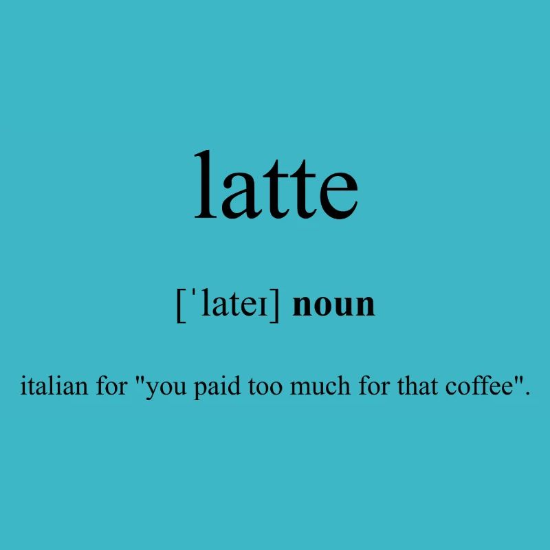 Latte | Milchkaffee Definition Dictionary