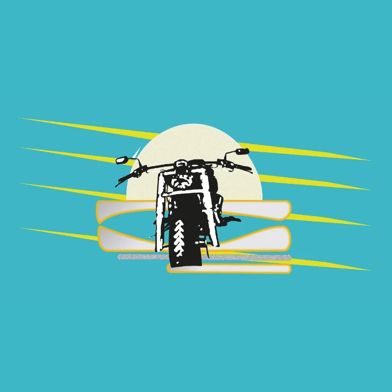 Motorrad Chopper