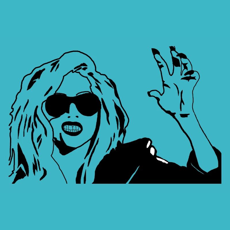 Conception de musique pop star