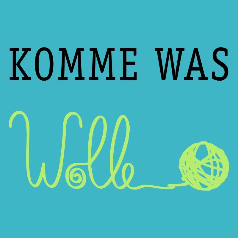 Komme was Wolle