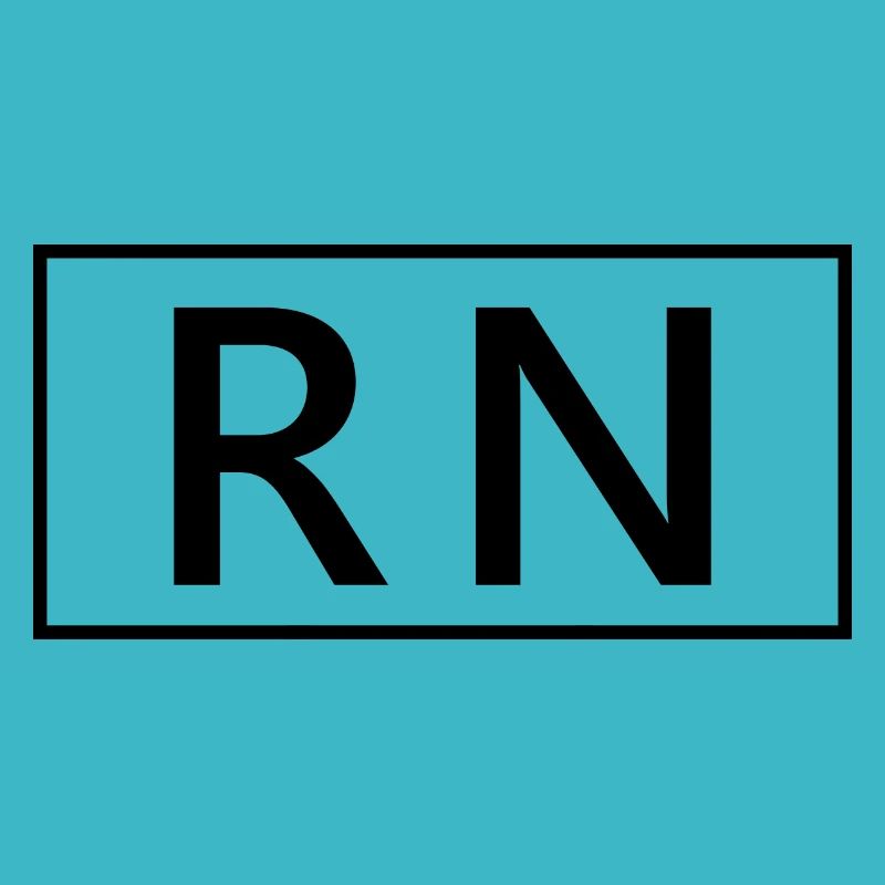 RN or Registered Nurse Proud Graduated Nursing